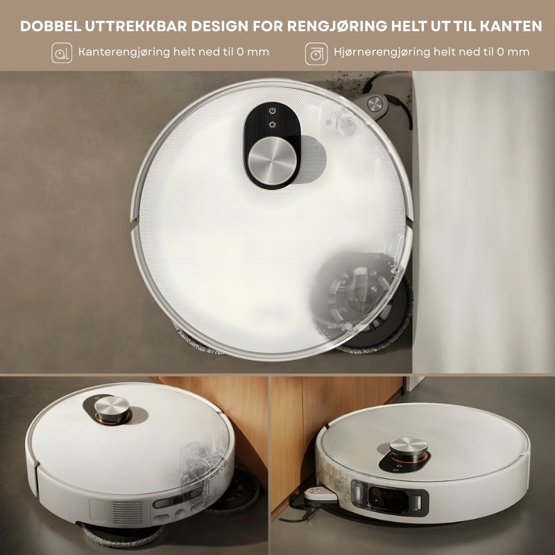 3-i-1 støvsuger- og mopperobot